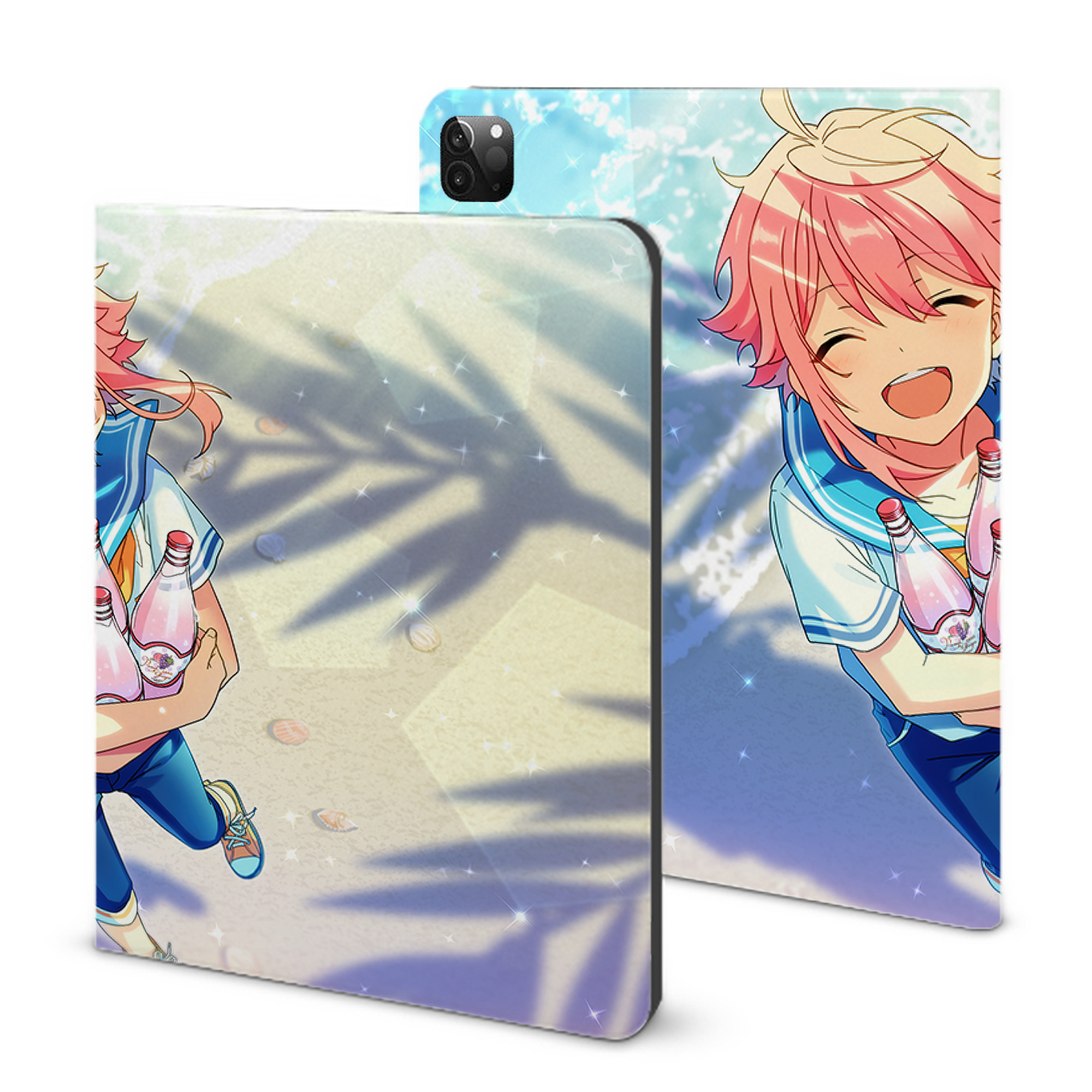 （画像用） あんさんぶるスターズ! Ensemble Stars IPadケース ペンホルダー付き ブックスタイルデザイン